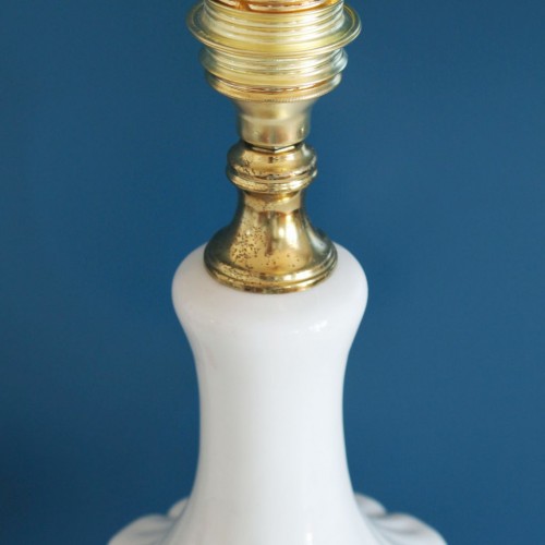 Lámpara de cerámica de Manises, estilo pagoda, vintage años 60.