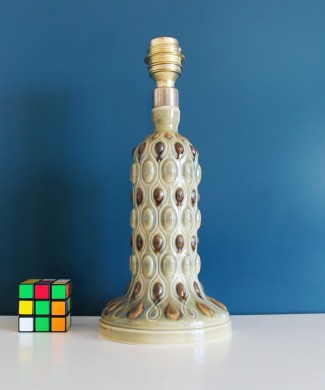 Lámpara de porcelana LLADRÓ. Vintage años 60s.