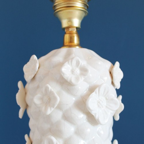 Lámpara de cerámica de Manises, Bondía. Vintage 50s-60s.