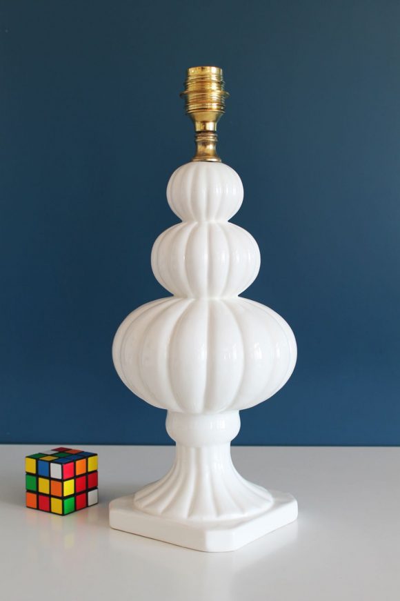 Lámpara de cerámica de Manises, Vintage 50s-60s.