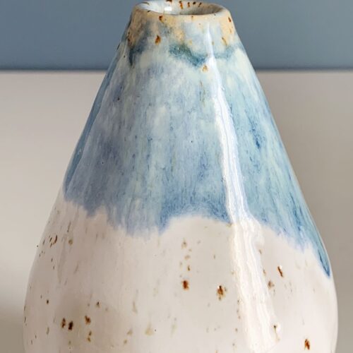 LYRATA Cerámica - pequeño jarrón o botella Mikado - pieza única.